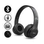 P47 Wireless Bluetooth Over-Ear Headphones with Mic | Foldable and Rechargeable | High Fidelity Sound