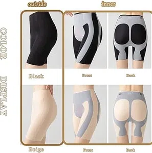 Women\'s High Waisted Tummy Control Pants - Unique Fiber Restoration Shaper Seamless Body Sculpting Shorts & Butt Lifter Underwear for Girls