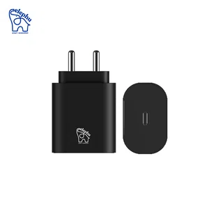 Elephu charger 25S| Super fast charger for SAMSUNG Devices| Supports latest SAMSUNG Devices| With High Speed C to C Data Cable.