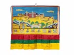 Tibetan Buddhist Potala Palace Wall Hanging Tapestry Brocade Nepal Sacred Décor