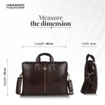 Hammonds Flycatcher Genuine Leather Laptop Bag