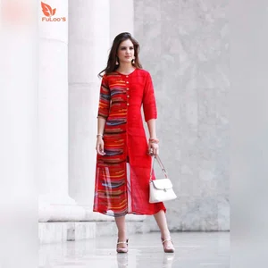 FuLoo's Shine Dress Heavy Georgette # 1203
