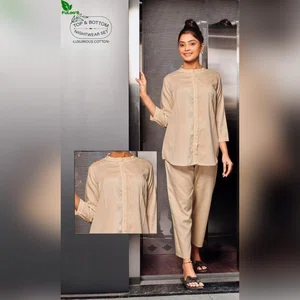 FuLoo's Nightwear / Loungewear in Pure Cotton for Women WC-02