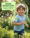 36 Pack Cute Emoji Mosquito Patches Mosquito Repellent Patches for Kids, Natural Citronella Stickers for Kids & Adult