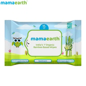 MAMAEARTH BABY WIPES TRAVEL PACK OF 15 PCS