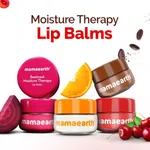 Mamaearth Cherry Moisture Therapy Lip Balm with Cherry & Vitamin E for Dry & Chapped Lips- 15 g