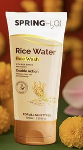 SpringH2O rice water face wash