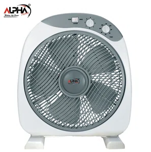 Alpha Home Box Table Type Electric Fan 12 Grey
