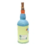 World Map Printed Handmade Craft Bottle With Light Lamp