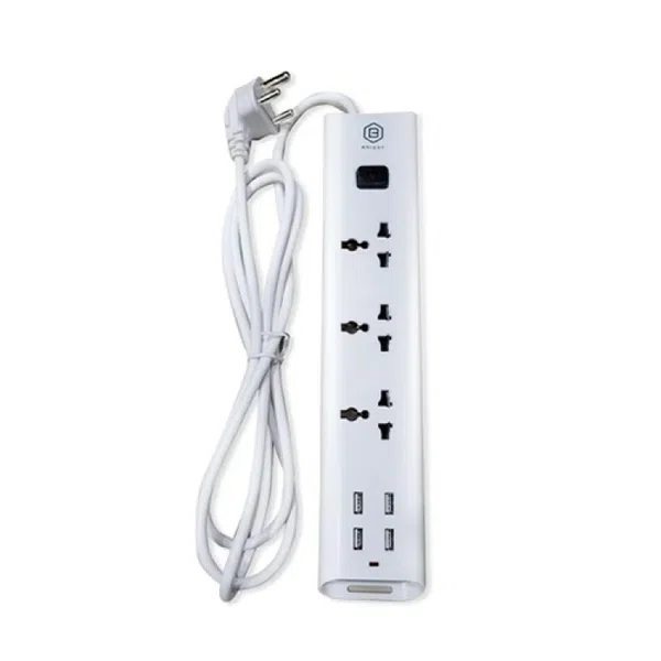 4 port Bright Multiplug Surge Protector