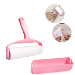 Lint Remover, Adhesive Roller Pet Hair and Dust Removing Roller 60 Sheet