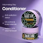 MANETAIN Volumising Clay Conditioner 200gm – Detoxifies Scalp, Controls Oil, Boosts Volume – For Oily Scalp & Fine Hair