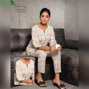 FuLoo's Nightwear / Loungewear in Pure Cotton for Women SW-03