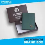Hammonds Flycatcher Green Unisex Genuine Leather Card Holder