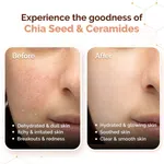 Mamaearth Chia Oil-Free Moisturizer with Chia Seed & Ceramides for Hydrated Glow - 80 g