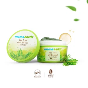 Mamaearth Tea Tree Oil Control Face Pack with Tea Tree & Salicylic Acid for Normal to Oily Skin - 200 g