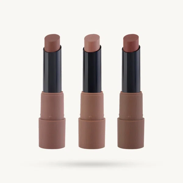 MARS Matte Box Set of 3 Lipsticks for Women (Browns) – Long-lasting, smooth matte finish, moisturising with one-swipe pigmentation - Browns