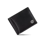 Hammonds Flycatcher RFID Protected Genuine Leather Black Wallet For Men ( HF 592 BLK)