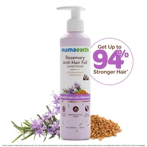 Mamaearth Rosemary Anti-Hair Fall Conditioner with Rosemary & Methi Dana for Reducing Hair Loss & Breakage - 250 ml