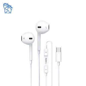 Elephu TuneZ 1010 Earphones| Type C| 3 button controller with MIC| Hi-Res audio| Deep Bass| Stereo sound