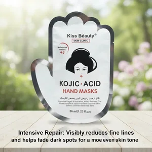 Kiss Beauty Skin Clinic Kojic Acid Hand Mask (36ml) Intensive Repair & Dark Spot Fading Hand Gloves