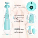 6-in-1 Electric Baby Nail Trimmer – Safe & Quiet Automatic Nail File Drill