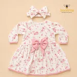 Joonkiree Floral Bow Jama for Baby Girls