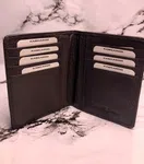 Men Square Medium Leather Wallet image 4