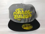 Shree Ganesh Embroidered Snapback Cap image 2