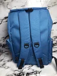 Unisex Casual Backpack with Laptop Compartment, Blue image 3
