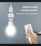 Smart LED Remote Control Bulb Holder E27 image 2