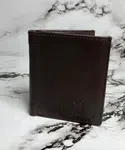 Men Bifold Leather Wallet with 6 Compartments image 2