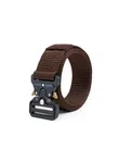 Men Nylon Belt with Quick Release American Lock, Grey image 2