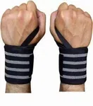 Gym Wrist Wraps and Lifting Straps, 1 Pair image 2