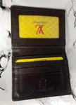 Men Bifold Leather Wallet with 6 Compartments image 4