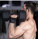 Gym Gloves with Wrist Support and Silicone Grip image 4