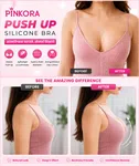 Push Up Silicone Bra - Invisible Adhesive Sticky Bra for Women image 4