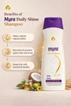 Myra Daily Shine Shampoo - Nourishing Herbal Shampoo for Soft, Smooth & Healthy Hair image 2