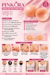 Push Up Silicone Bra - Invisible Adhesive Sticky Bra for Women image 5