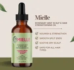 Mielle Organics Rosemary Hair Oil for Hair Growth Mint Scalp & Hair Strengthening Oil for All Hair 59 ML image 3