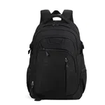 Aoking SN57605-7A School Laptop Backpack 25L, 15.6 Inch, Black image 2