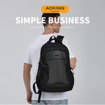 Aoking SN67732-A Business Laptop Backpack 28L, 15.6 Inch, Black image 5