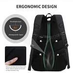 Aoking SN67732-A Business Laptop Backpack 28L, 15.6 Inch, Black image 8