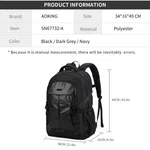 Aoking SN67732-A Business Laptop Backpack 28L, 15.6 Inch, Black image 9