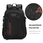 Aoking SN96200 School Laptop Backpack, 15.6 Inch, Black image 5