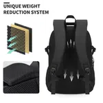 Aoking SN96200 School Laptop Backpack, 15.6 Inch, Black image 6