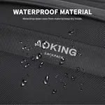 Aoking SY3082 Waist Bag and Crossbody Sling Bag, Black image 6