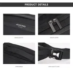 Aoking SY3082 Waist Bag and Crossbody Sling Bag, Black image 9