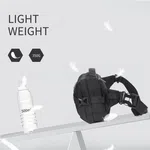 Aoking SY3082 Waist Bag and Crossbody Sling Bag, Black image 8