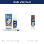 Helios Sports and Sneaker Care Kit 150 ml with Shoe Whitener 75 ml